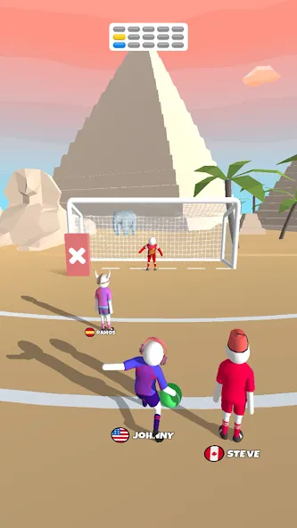 Goal Party - Soccer Freekick (Гоал Парти) [МОД Unlocked] APK Android Screenshot 3