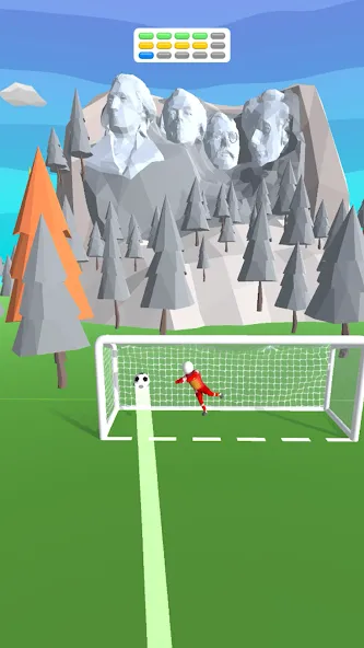 Goal Party - Soccer Freekick (Гоал Парти) [МОД Unlocked] APK Android Screenshot 5