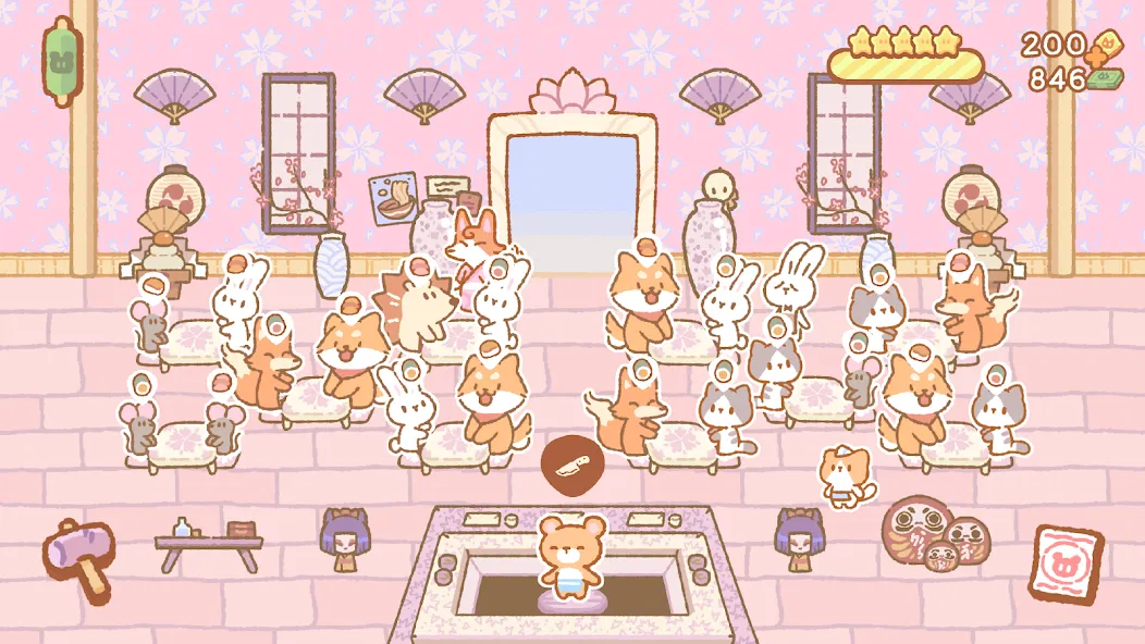 Kuma Sushi Bar [МОД Unlocked] APK Android Screenshot 5