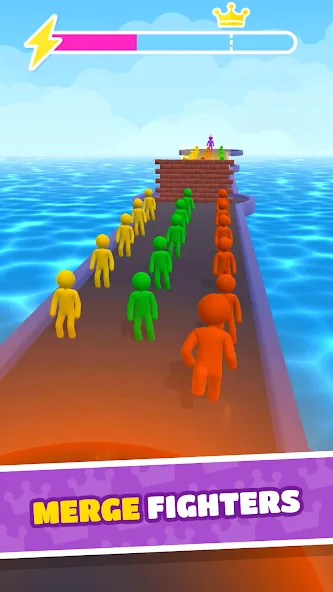 Giant Rush! - Fighting Games [МОД Много денег] APK Android Screenshot 1