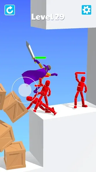 Ragdoll ninja: Imposter hero (Рагдолл Ниндзя) [МОД Unlocked] APK Android Screenshot 5