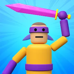 Ragdoll ninja: Imposter hero (Рагдолл Ниндзя) [МОД Unlocked] APK Android