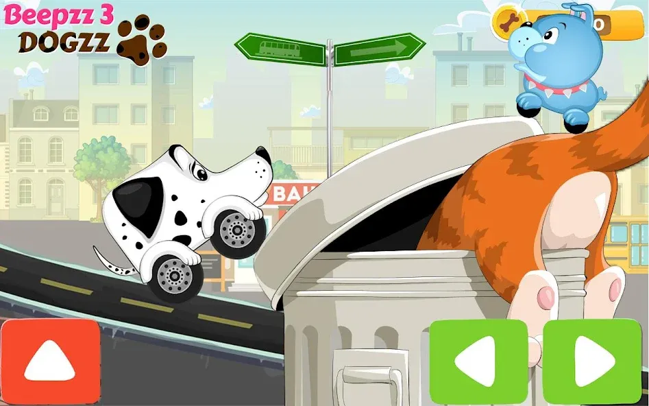 Racing games for kids - Dogs [МОД Все открыто] APK Android Screenshot 3