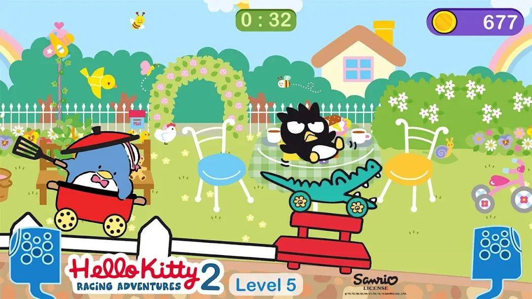 Hello Kitty games - car game [МОД Все открыто] APK Android Screenshot 5