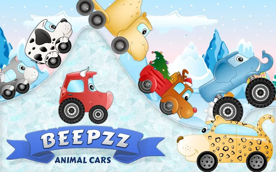 Kids Car Racing game – Beepzz [МОД Бесконечные монеты] APK Android Screenshot 1