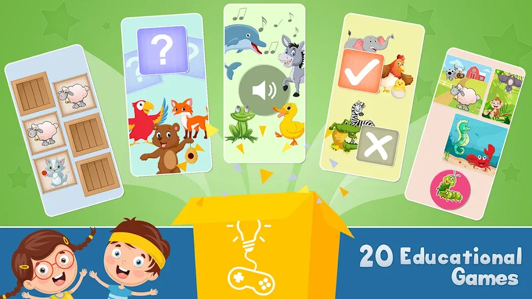 690 Puzzles for preschool kids [МОД Бесконечные монеты] APK Android Screenshot 2