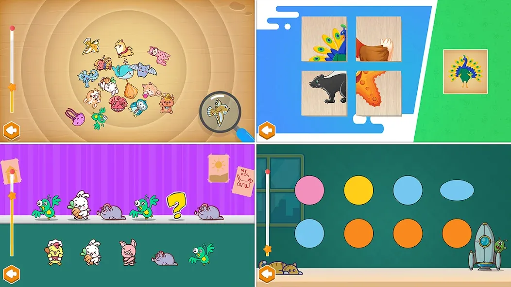 690 Puzzles for preschool kids [МОД Бесконечные монеты] APK Android Screenshot 5