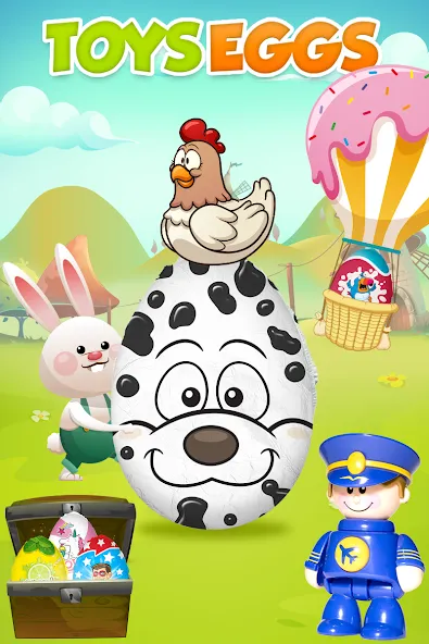 Surprise Eggs - Toddler games [МОД Premium] APK Android Screenshot 1