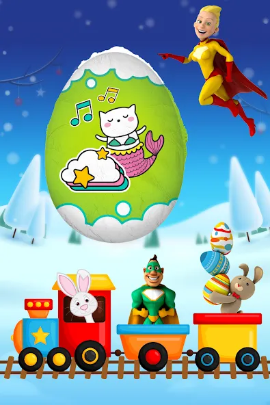 Surprise Eggs - Toddler games [МОД Premium] APK Android Screenshot 4