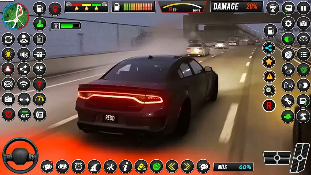 Multistory Real Car Parking 3D [МОД Много денег] APK Android Screenshot 2