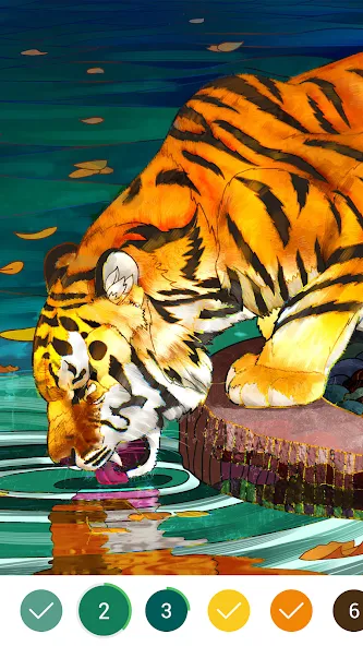 Coloring Book: Color by Number (Колоринг Бук) [МОД Mega Pack] APK Android Screenshot 3