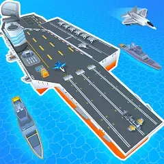 Idle Aircraft Carrier (Айдл Эйркрафт Кэрриер) [МОД Все открыто] APK Android