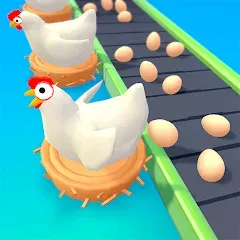 Idle Egg Factory [МОД Бесконечные монеты] APK Android