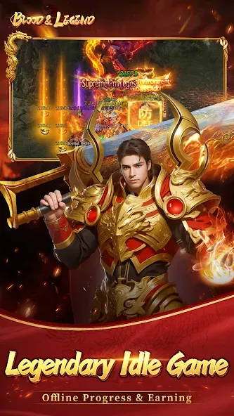 Blood&Legend:Dragon King idle [МОД Mega Pack] APK Android Screenshot 1