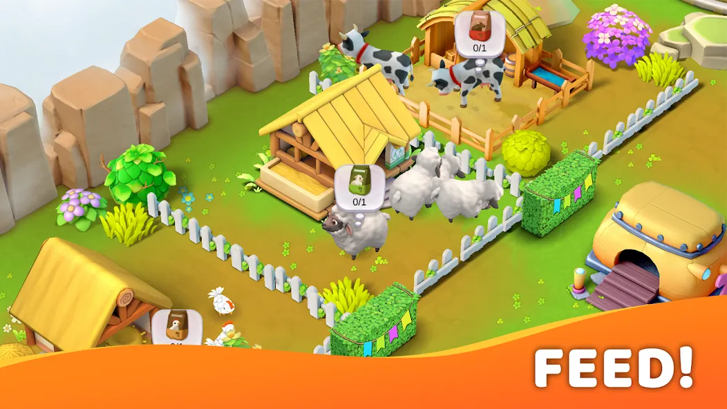 Island Farm Adventure (Айленд Фарм Адвенчер) [МОД Меню] APK Android Screenshot 5