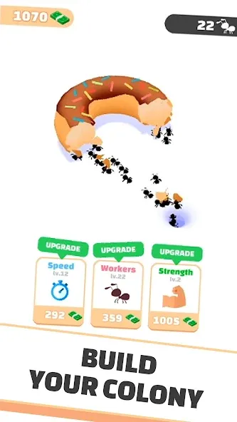 Idle Ants - Simulator Game (Айдл энтс) [МОД Все открыто] APK Android Screenshot 1