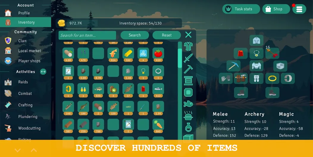 Idle Clans - MMORPG (Айдл Кланс) [МОД Много денег] APK Android Screenshot 1
