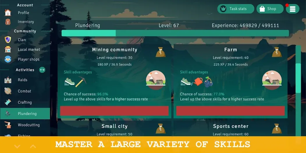 Idle Clans - MMORPG (Айдл Кланс) [МОД Много денег] APK Android Screenshot 5