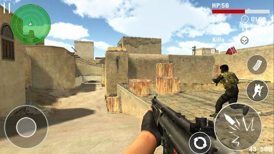 Gun Strike Shoot 3D [МОД Premium] APK Android Screenshot 3