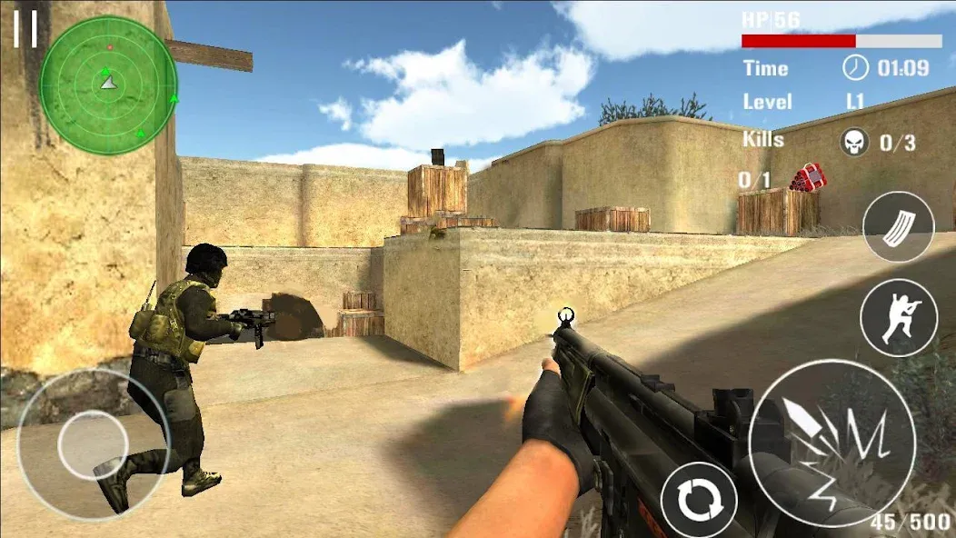 Gun Strike Shoot 3D [МОД Premium] APK Android Screenshot 4
