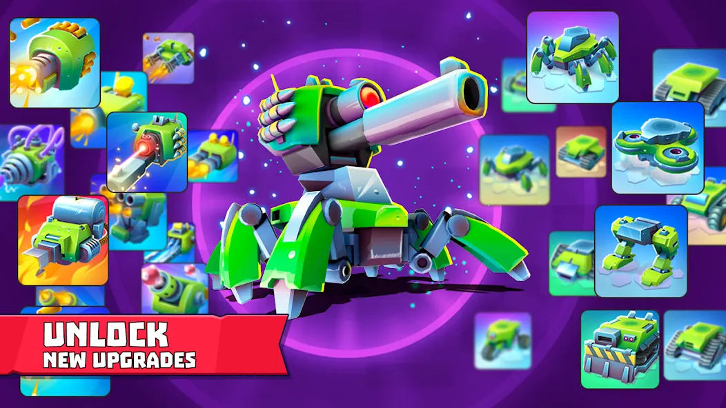 Tanks a Lot - 3v3 Battle Arena [МОД Premium] APK Android Screenshot 4