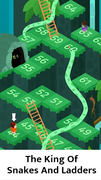 Snakes and Ladders Board Games [МОД Unlocked] APK Android Screenshot 1