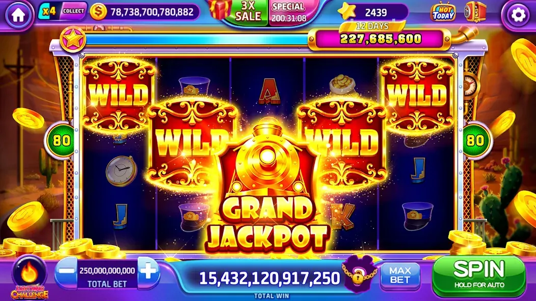 Lava Slots - Casino Games (Лава Слотс) [МОД Unlocked] APK Android Screenshot 5