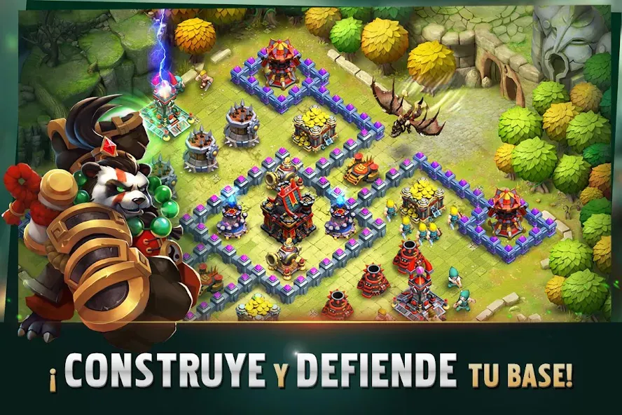 Clash of Lords 2: Español (Клэш оф Лордс 2) [МОД Бесконечные монеты] APK Android Screenshot 1