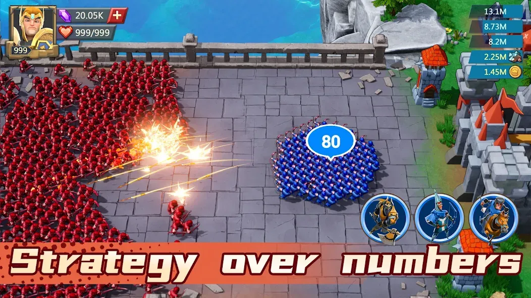 Lords Mobile: Kingdom Wars (Лордс Мобайл) [МОД Premium] APK Android Screenshot 2