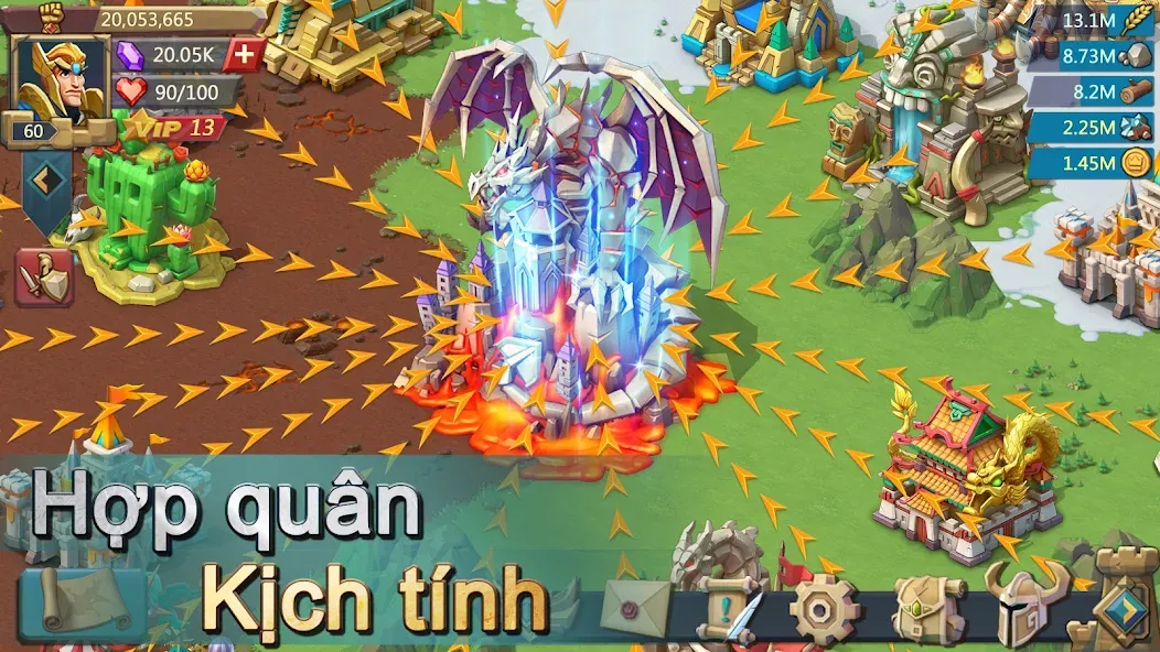 Lords Mobile - Gamota (Лордс Мобиле) [МОД Unlocked] APK Android Screenshot 4