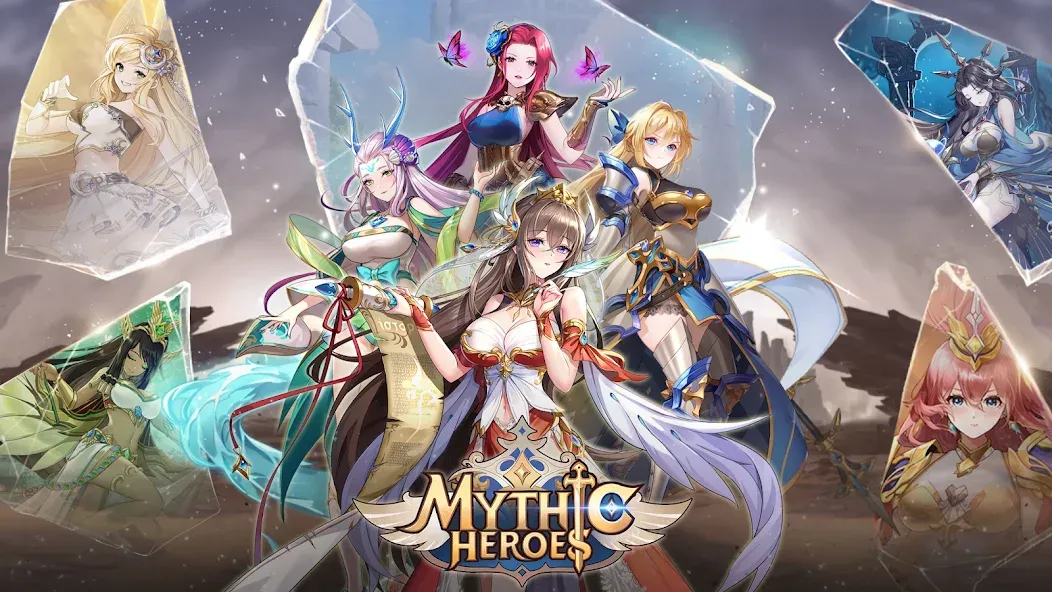 Mythic Heroes: Idle RPG (Мифические герои) [МОД Бесконечные монеты] APK Android Screenshot 1