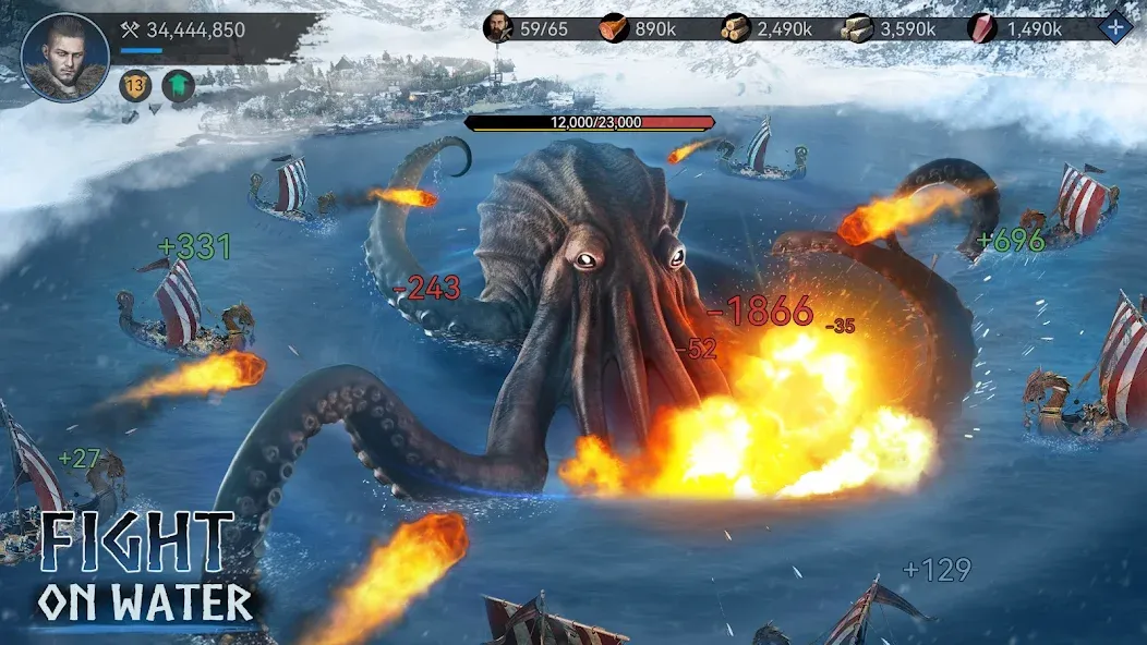 Viking Rise: Valhalla (Викинг Райз) [МОД Mega Pack] APK Android Screenshot 4