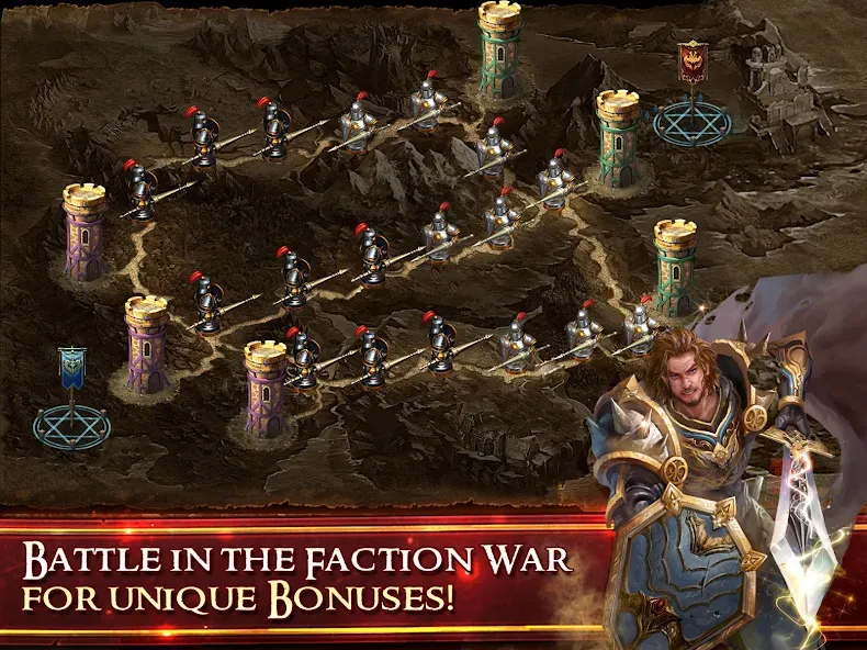 Deck Heroes: Legacy (Дек Герои) [МОД Бесконечные монеты] APK Android Screenshot 4