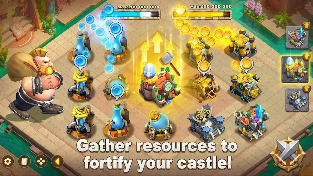 Castle Clash: World Ruler (Кастл Клаш) [МОД Mega Pack] APK Android Screenshot 4