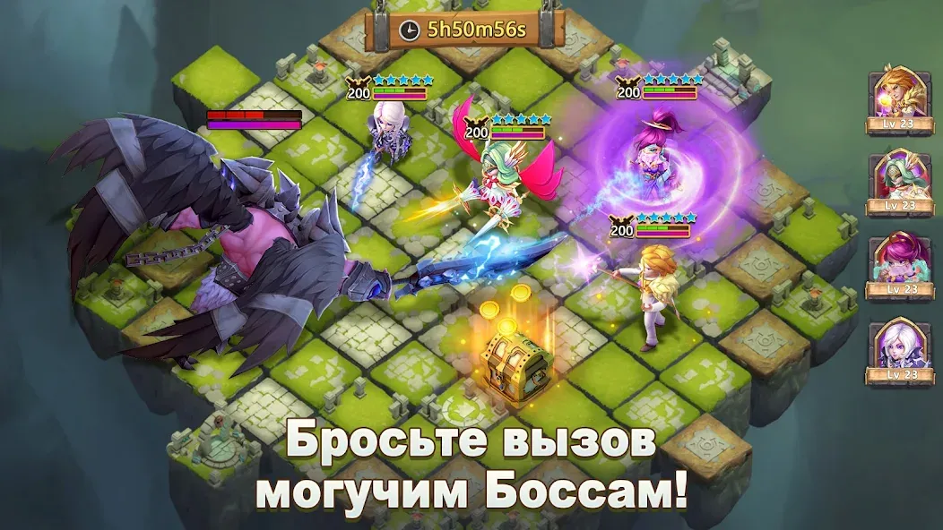 Castle Clash: Правитель мира (Кастл Клаш) [МОД Бесконечные монеты] APK Android Screenshot 3