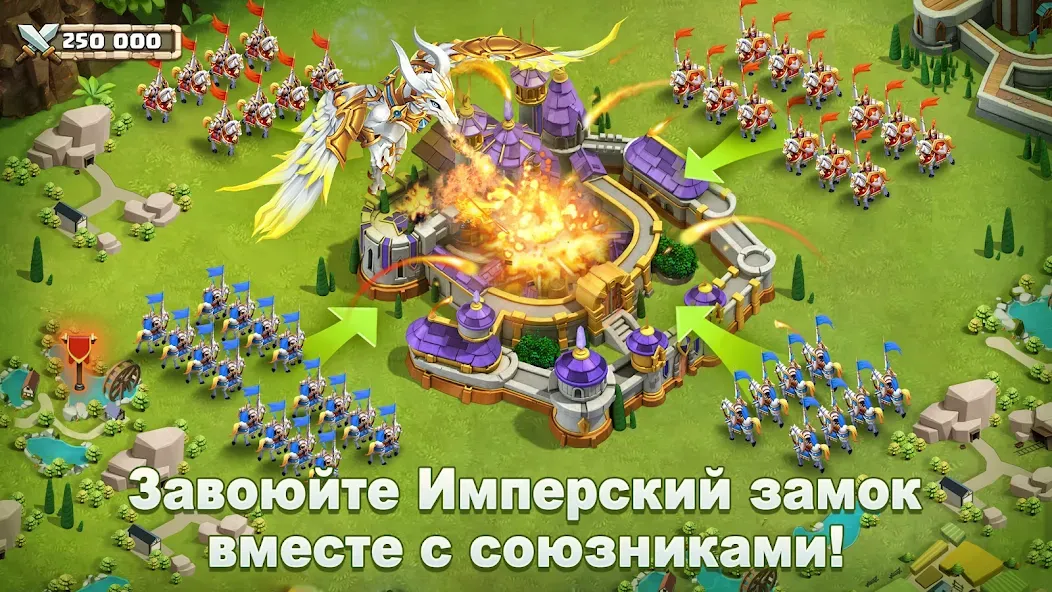Castle Clash: Правитель мира (Кастл Клаш) [МОД Бесконечные монеты] APK Android Screenshot 5