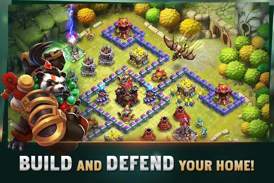 Clash of Lords 2: Guild Castle (Клэш оф Лордс 2) [МОД Бесконечные монеты] APK Android Screenshot 1