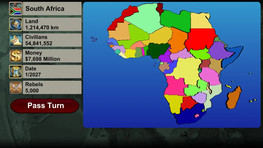 Africa Empire [МОД Много денег] APK Android Screenshot 2