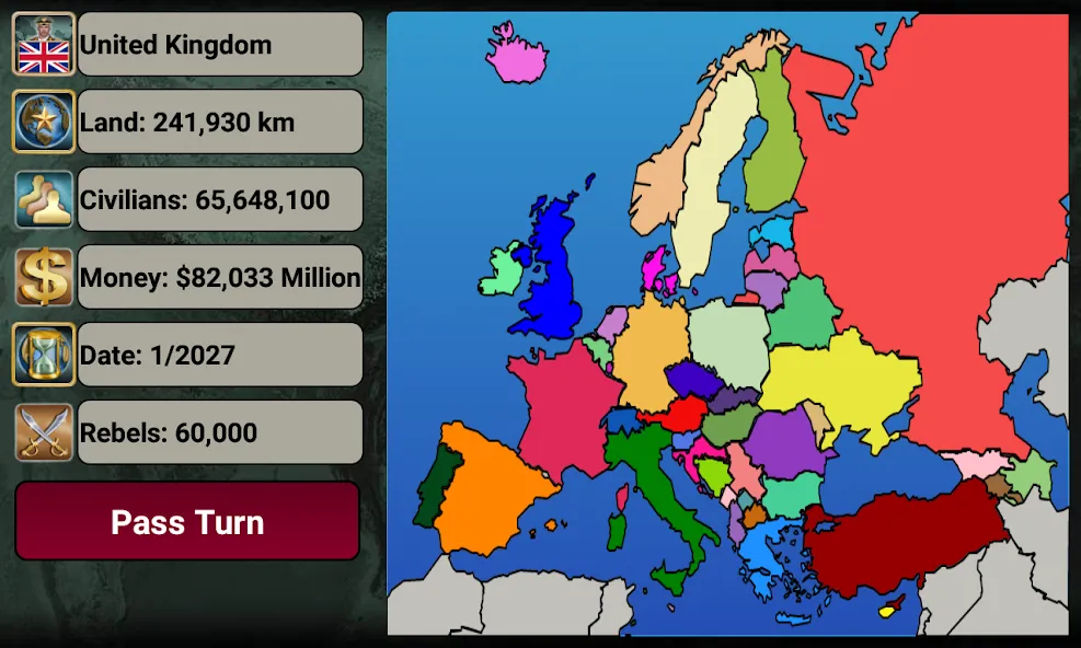Europe Empire [МОД Mega Pack] APK Android Screenshot 2