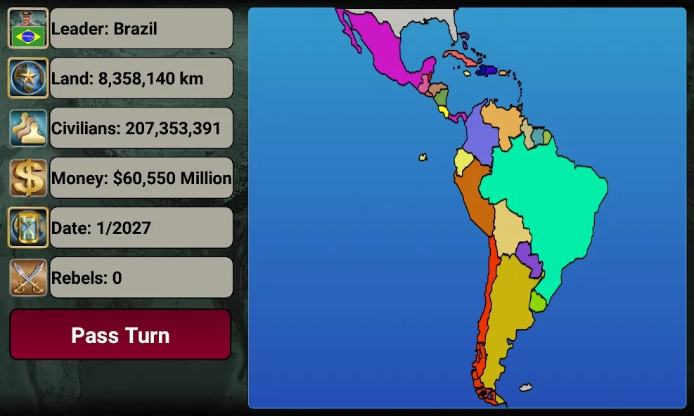 Latin America Empire [МОД Все открыто] APK Android Screenshot 2