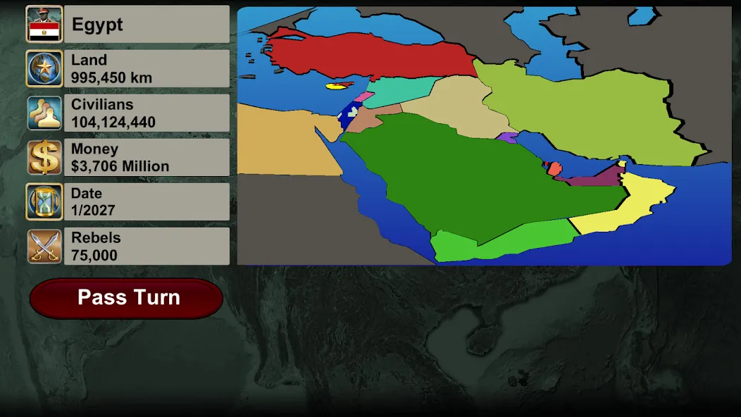 Middle East Empire [МОД Все открыто] APK Android Screenshot 2