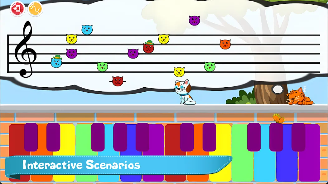 Cat Piano Meow - Sounds & Game [МОД Много денег] APK Android Screenshot 4