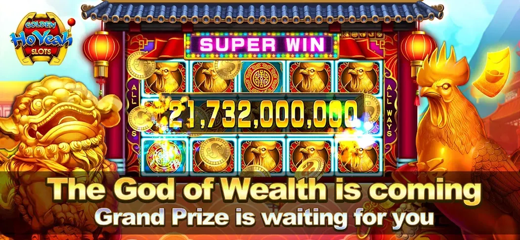 Golden HoYeah- Casino Slots (Голден ХоЯй) [МОД Бесконечные монеты] APK Android Screenshot 1