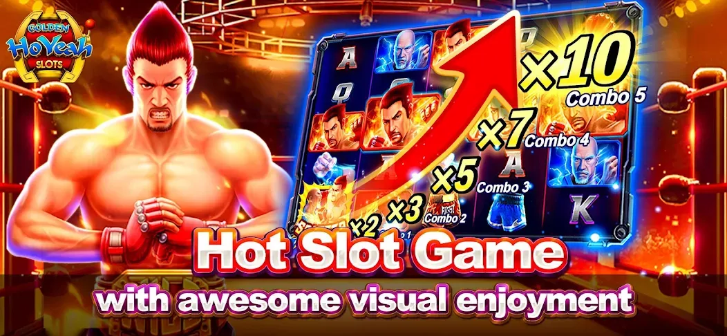 Golden HoYeah- Casino Slots (Голден ХоЯй) [МОД Бесконечные монеты] APK Android Screenshot 3