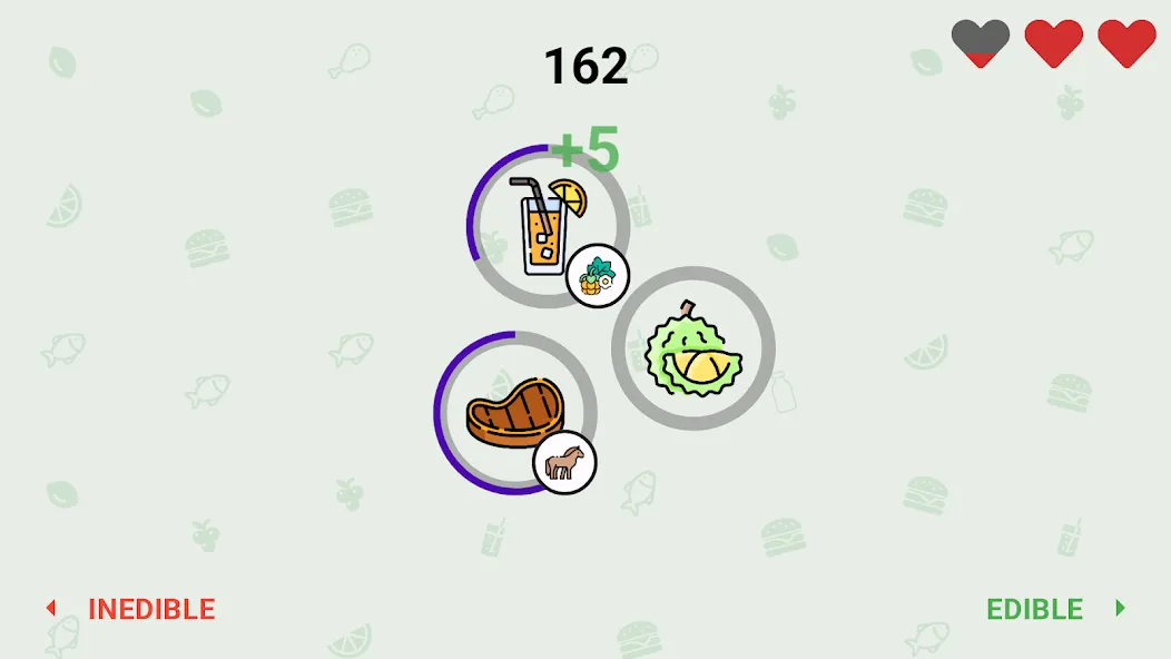 Foody: Edible & Inedible (Фуди) [МОД Mega Pack] APK Android Screenshot 3