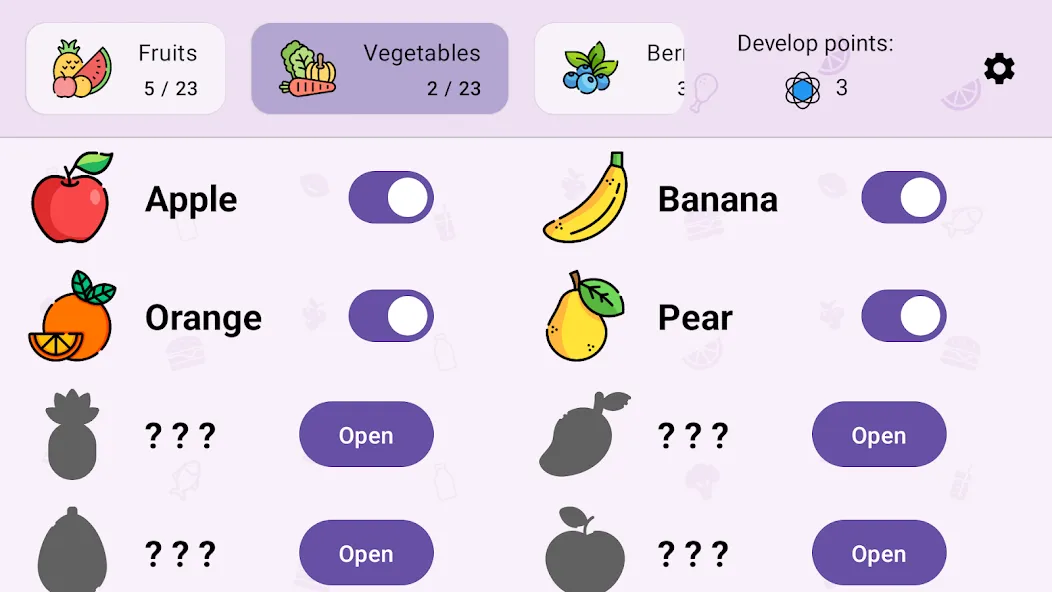 Foody: Edible & Inedible (Фуди) [МОД Mega Pack] APK Android Screenshot 4