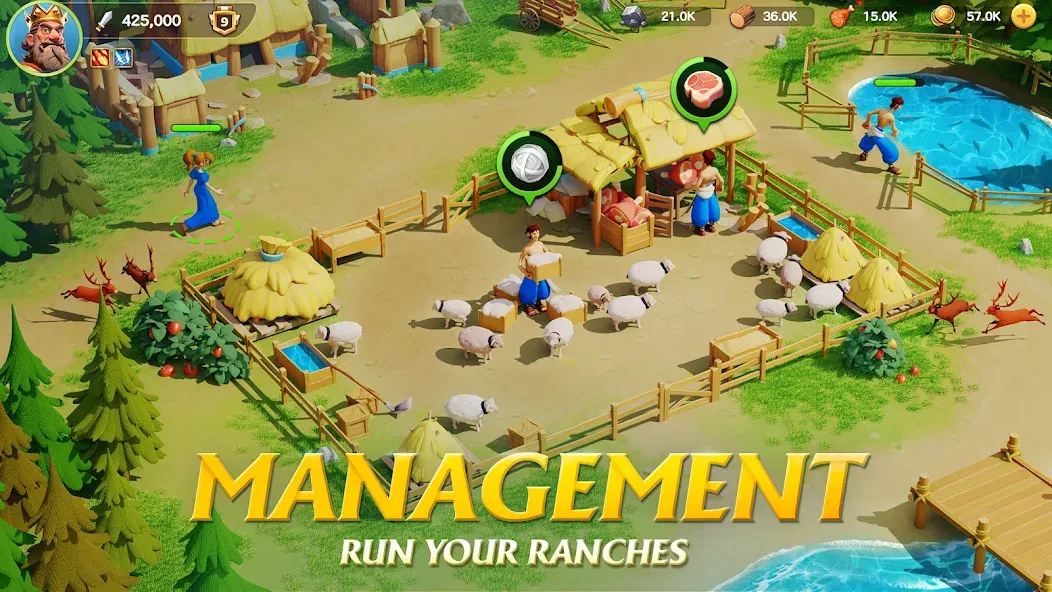 Kingdom Adventure Saga (Кингдом приключение сага) [МОД Unlocked] APK Android Screenshot 4