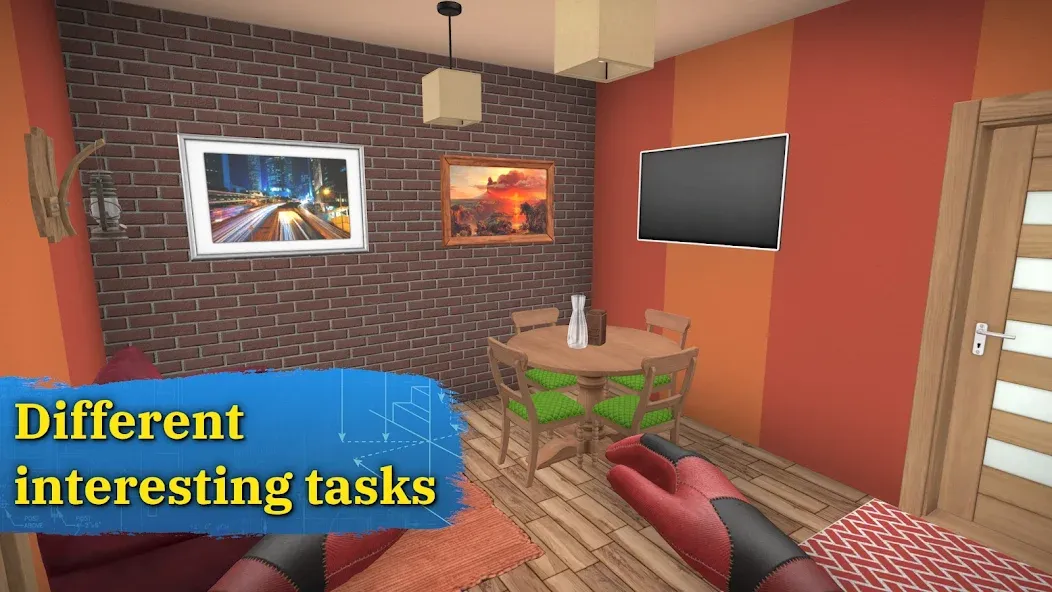 House Flipper: Home Design (Хаус Флиппер) [МОД Меню] APK Android Screenshot 3