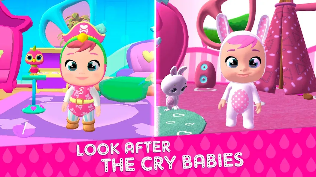 Cry Babies (Бебиз) [МОД Бесконечные монеты] APK Android Screenshot 5