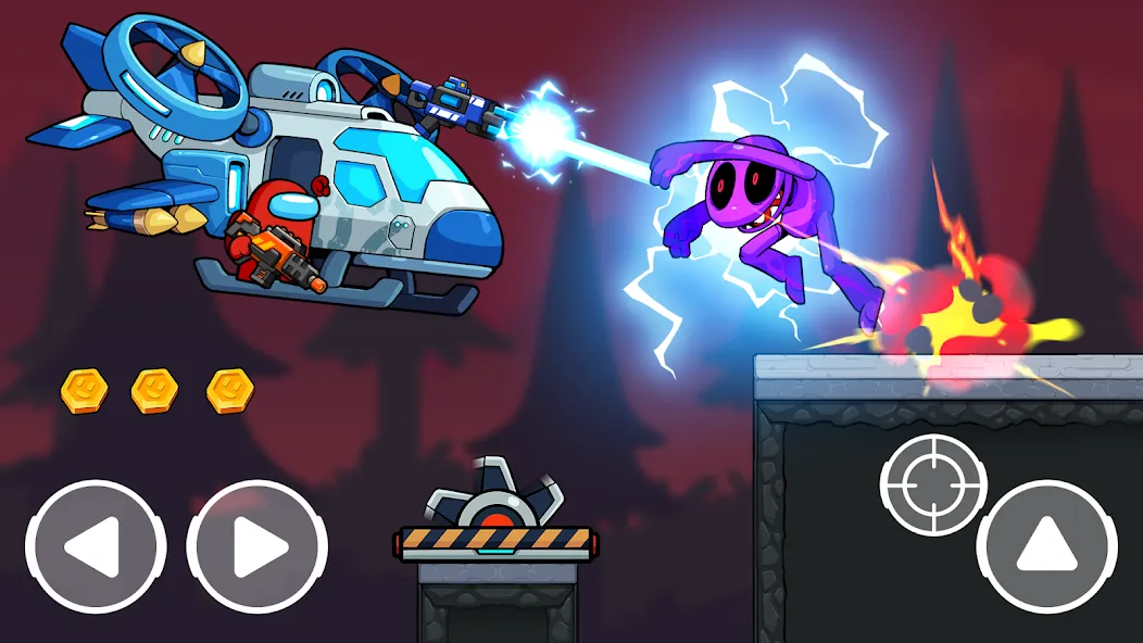 Impostor Shooter: Survival (Импостер Шутер) [МОД Бесконечные монеты] APK Android Screenshot 4